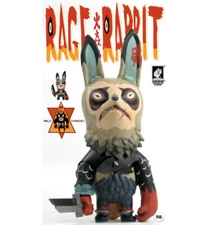 1000TENTACLES Rage Rabbit Figure Model SOFUBI Action Figure 23.5cm Wild Things