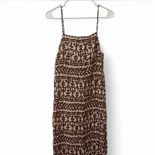 Zara Women's Floral, Long Length Sun dress, Boho, Size XS