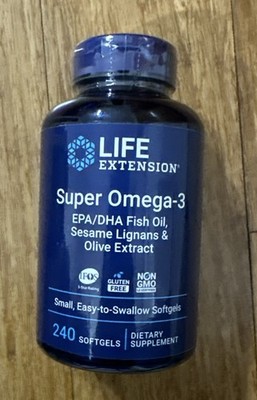 Life Extension Super Omega-3 240 Sgels