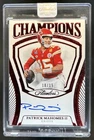2025 Panini Flawless Patrick Mahomes II Champions Signatures Ruby Auto #/15