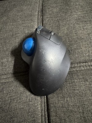 Logitech M570 Wireless Ergonomic Trackball Mouse USB Unifying Receiver Tested AA