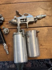 2 Vintage Paint Spray Guns Tesco Mfg Co Binks Wren Style W Cups Usa 2 Vintage Paint Spray Guns Tesco Mfg Co Binks Wren Style W Cups Usa