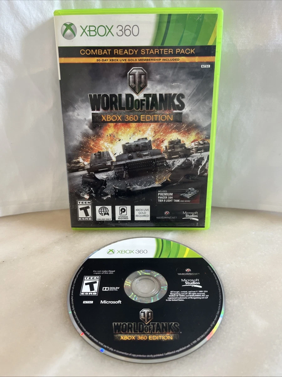 25+ World of Tanks Microsoft Xbox 360 Video Games for sale