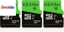 3 Pack 32GB Micro SD Card Memory Card Microsdhc UHS-I Memory Cards Class 10 High