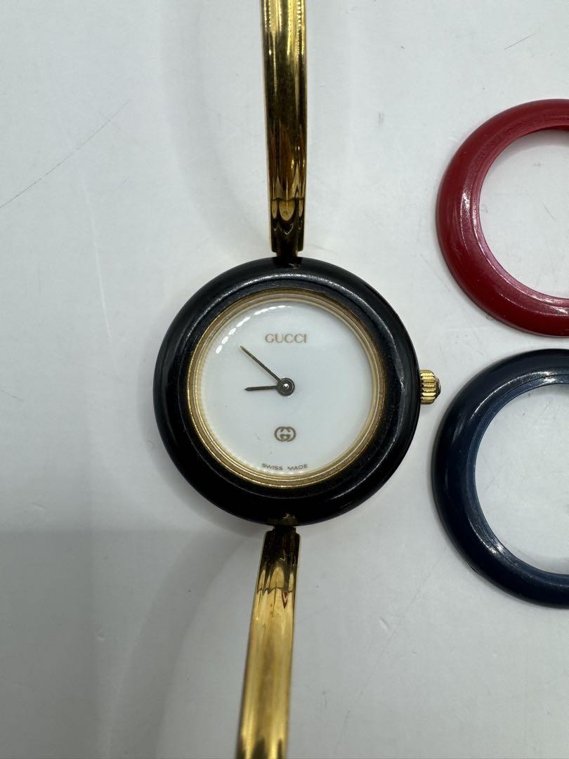 希少★GUCCI グッチ Vintage 1100 Series Watch Gucci 1100-L Watch - Black - 1100-L | The RealReal