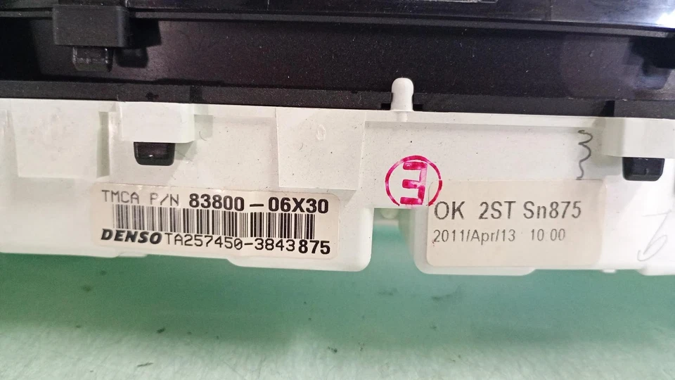 TOYOTA AURION INSTRUMENT CLUSTER FITS PRODIGY PRESARA 102KMS 2009-2012 - image 4 of 4