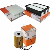 Mahle / Knecht Innenraumfilter LA 301 Luftfilter LX 2869 ÖLfilter OX 351D