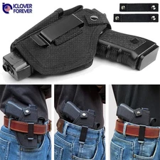 Tactical Gun Holster Concealed Carry Pistol Left/Right Hand IWB OWB Mag Pouch