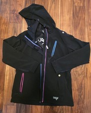 ORAGE Women's MEDIUM Black Snow Ski Snowboard JACKET Coat M