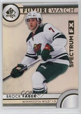 2023-24 SP Authentic Spectrum FX Future Watch Brock Faber #S-68 0b1f