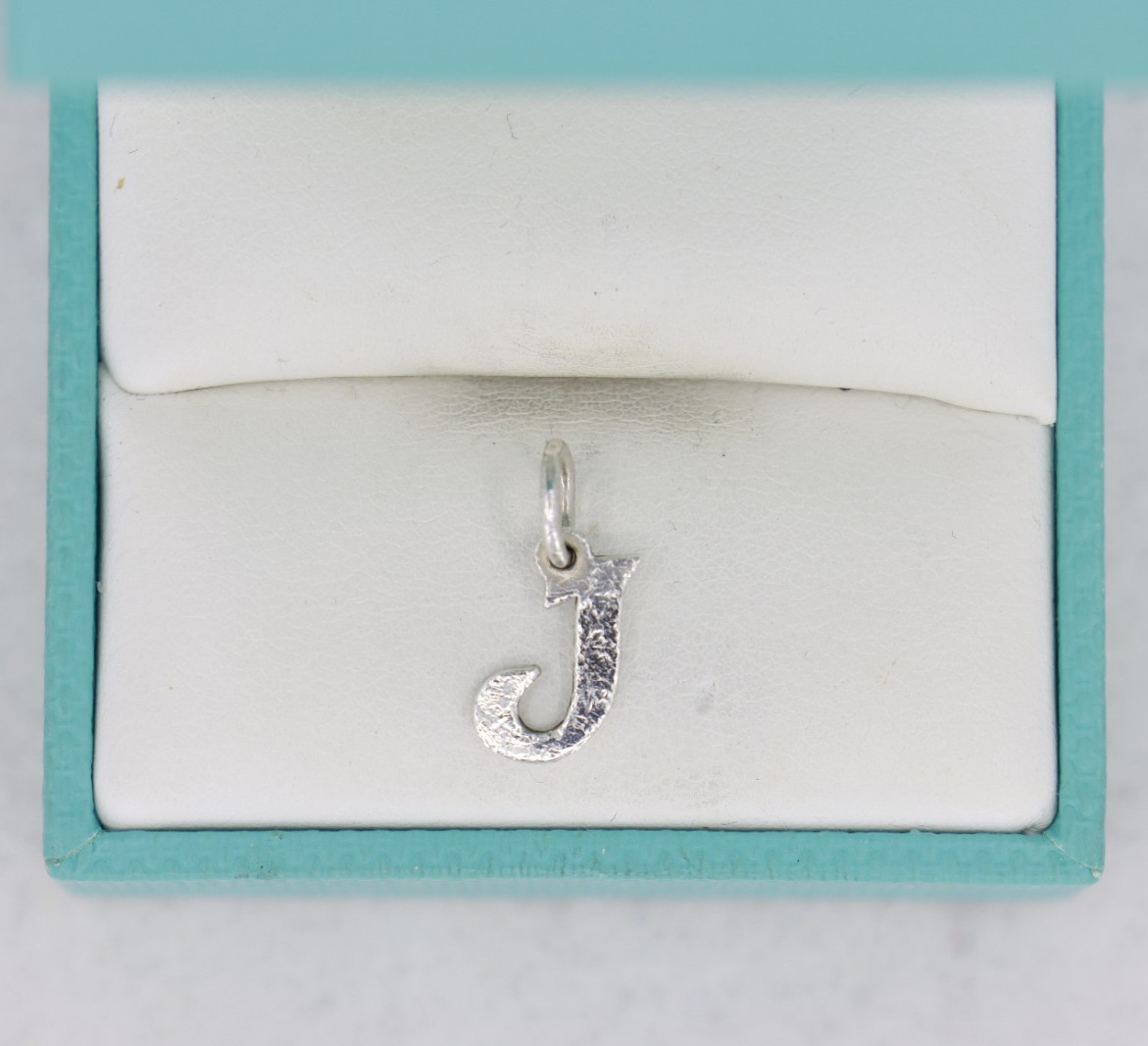 Sterling Silver James Avery large Initial Script … - image 1