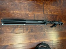 Impact Black Anodized Light Stand - 6' 1.8m Aluminum Tripod LS-6B 