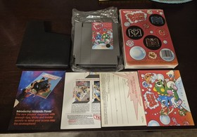 Black Circle Seal Bubble Bobble Nintendo NES 1988 Full CIB+ 
