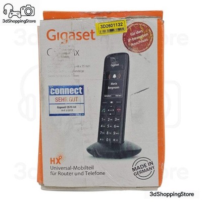Gigaset C570HX DECT Telefon Schwarz mit großem Farbdisplay