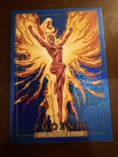 SkyBox - 2024 Marvel Masterpieces '92 Platinum X-Men Phoenix #67 Blue Traxx