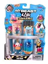Mr Beast Lab Pack 1 Kit Atomic Series Lab Swarms 5 Micro Beasts Inside by Moose