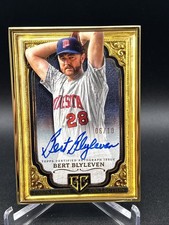 2024 Topps Gilded Bert Blyleven /10 HOF Gold Framed Auto