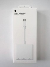 Apple USB-C Digital AV Multiport Adapter, Model A2119, New Unsealed Box