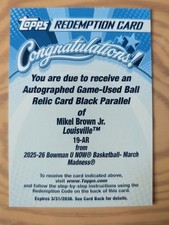 2025-26 Bowman U Now March Madness Basketball Checklist Guide in-content 29