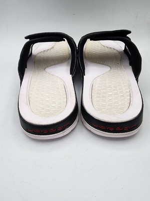 Jordan Hydro V PREMIER 28センチ　サンダル ホワイト Nike Jordan Hydro V 5 Premier Slide Retro 12 Playoffs Size 9 Black