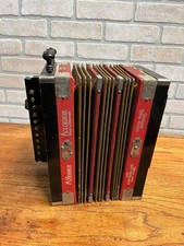 Antique M HOHNER Button Accordion Made in Germany