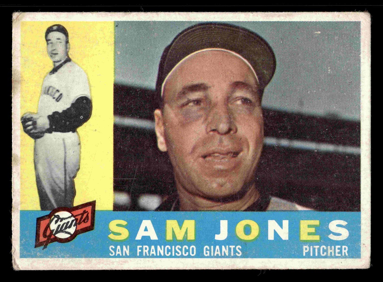 Sam Jones #410 (Baseball Cards 1960 Topps) — is it worth grading?