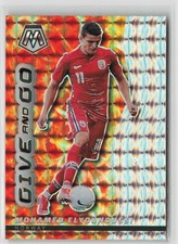 2021 Panini Mosaic Road to FIFA World Cup Give and Go Silver Mosaic Mohamed