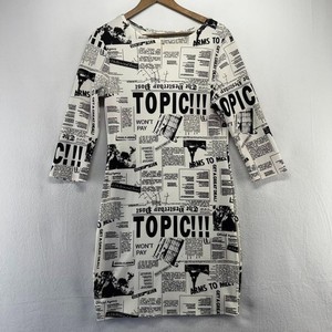 Newsprint Dress | eBay