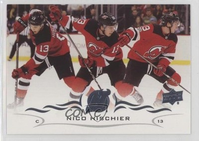 2018-19 Upper Deck Triple Exposure Variation Nico Hischier #110 7o1