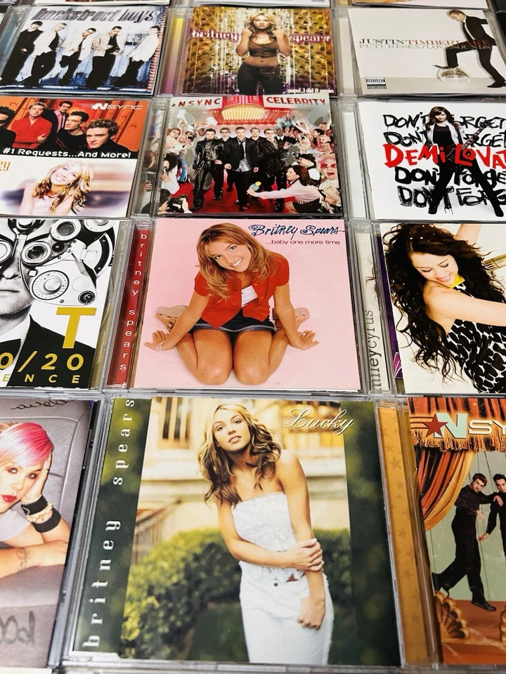 Pop Cd Lot 2000s Y2K Britney Spears Nsync Backstreet CHER Beyonce Aguilera Pink Foto 4 de 4