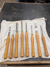 Robert Sorby 8-piece HSS TURNING SET