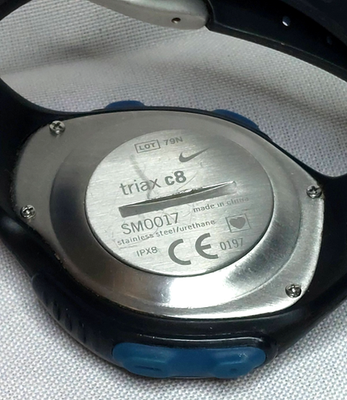 NIKE TRIAX C8 SM0018 クオーツ稼働品 Nike Triax C8 Digital Black and Blue Sports Watch - New Battery | eBay