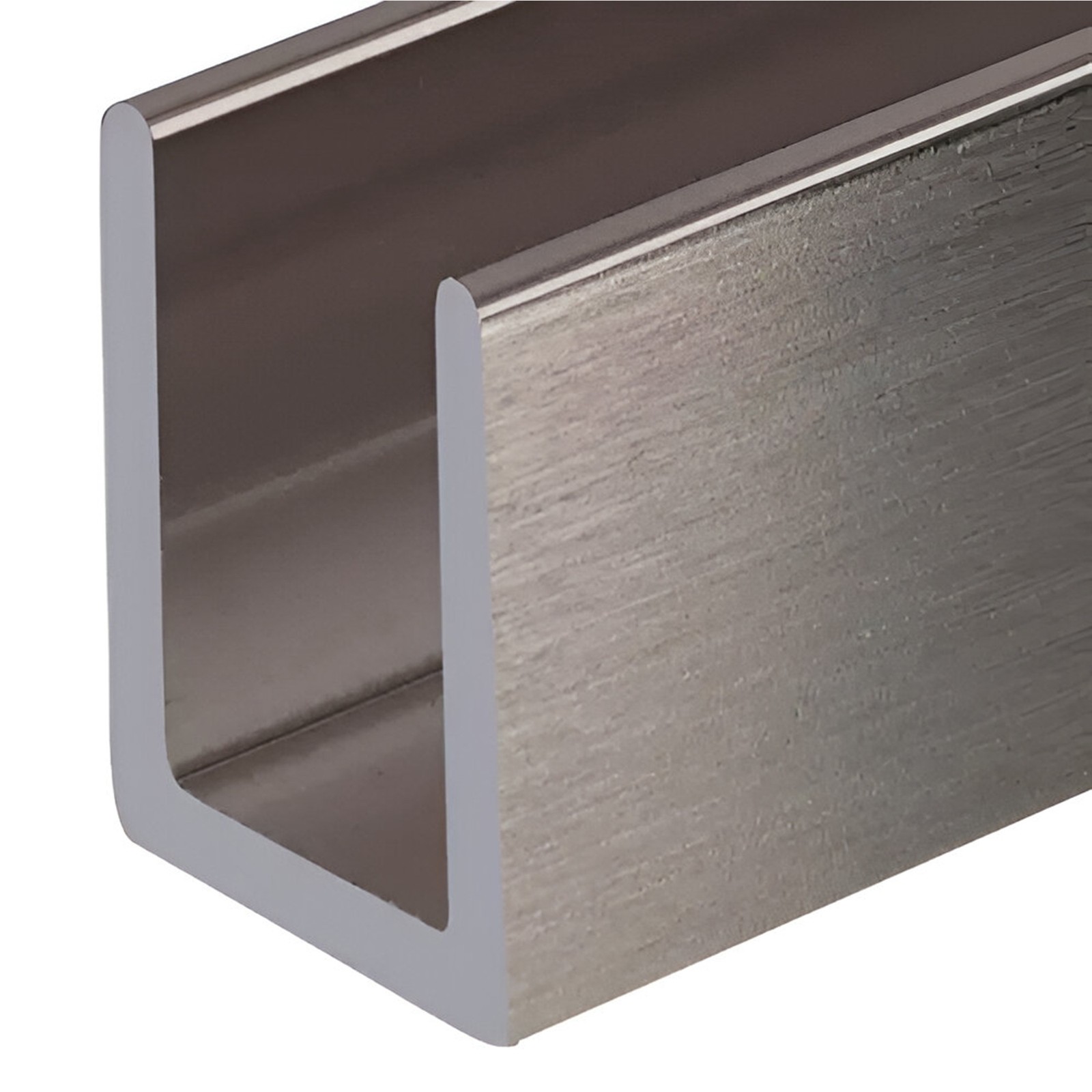 3/8" Fixed Panel Shower Door Deep U-channel - 36" Length