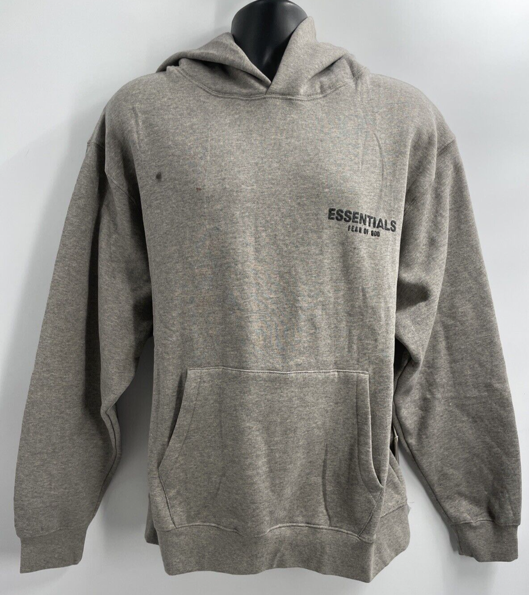Authentic Fear of God Essentials Men's Dark Oatmeal Pullover
