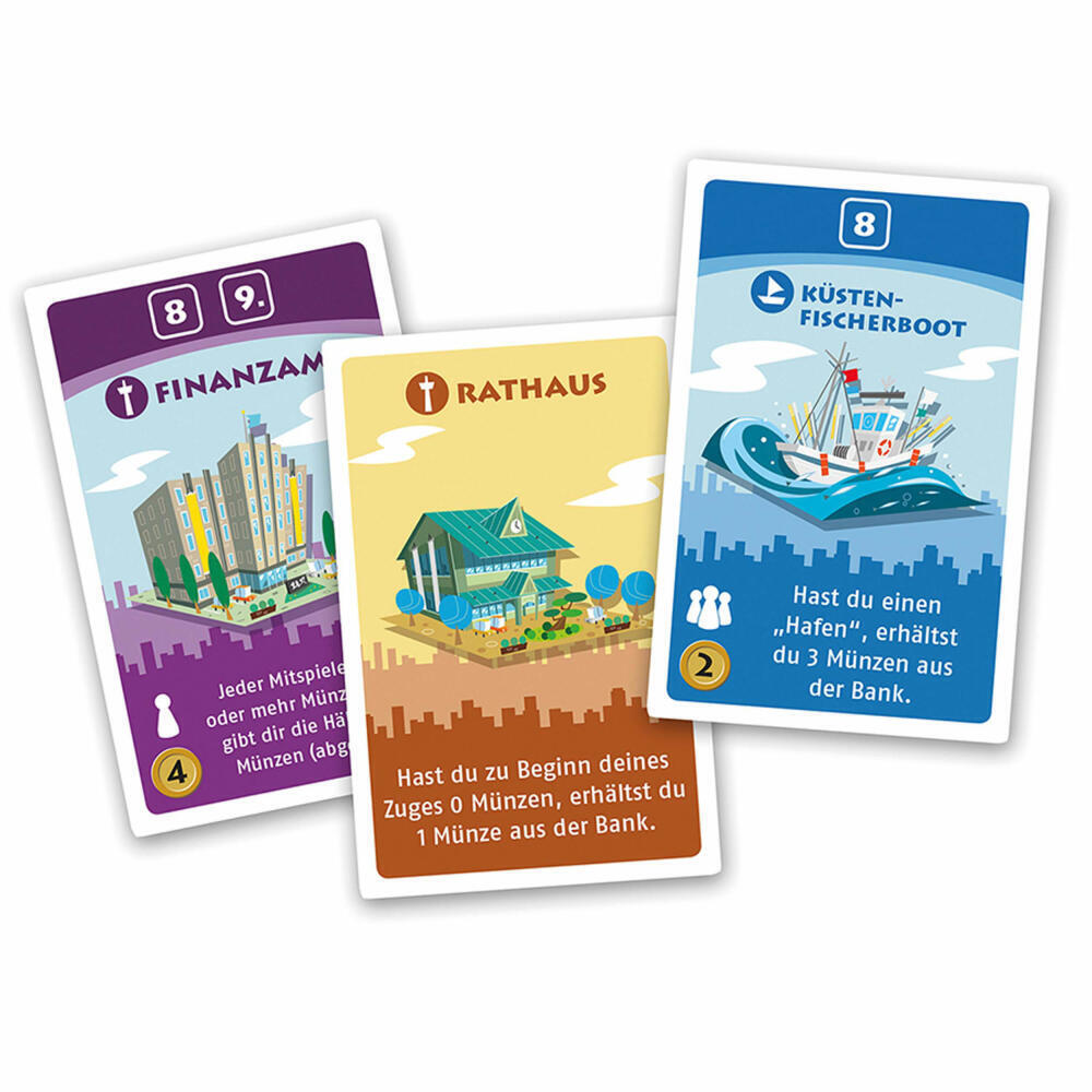Thumbnail - Kosmos Familienspiele Machi Koro - Großstadt-erweiterung Erweiterung