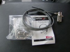 Targus DEFCON SCL Serialized Security Cable Kensington Notebook Lock PA410S-1