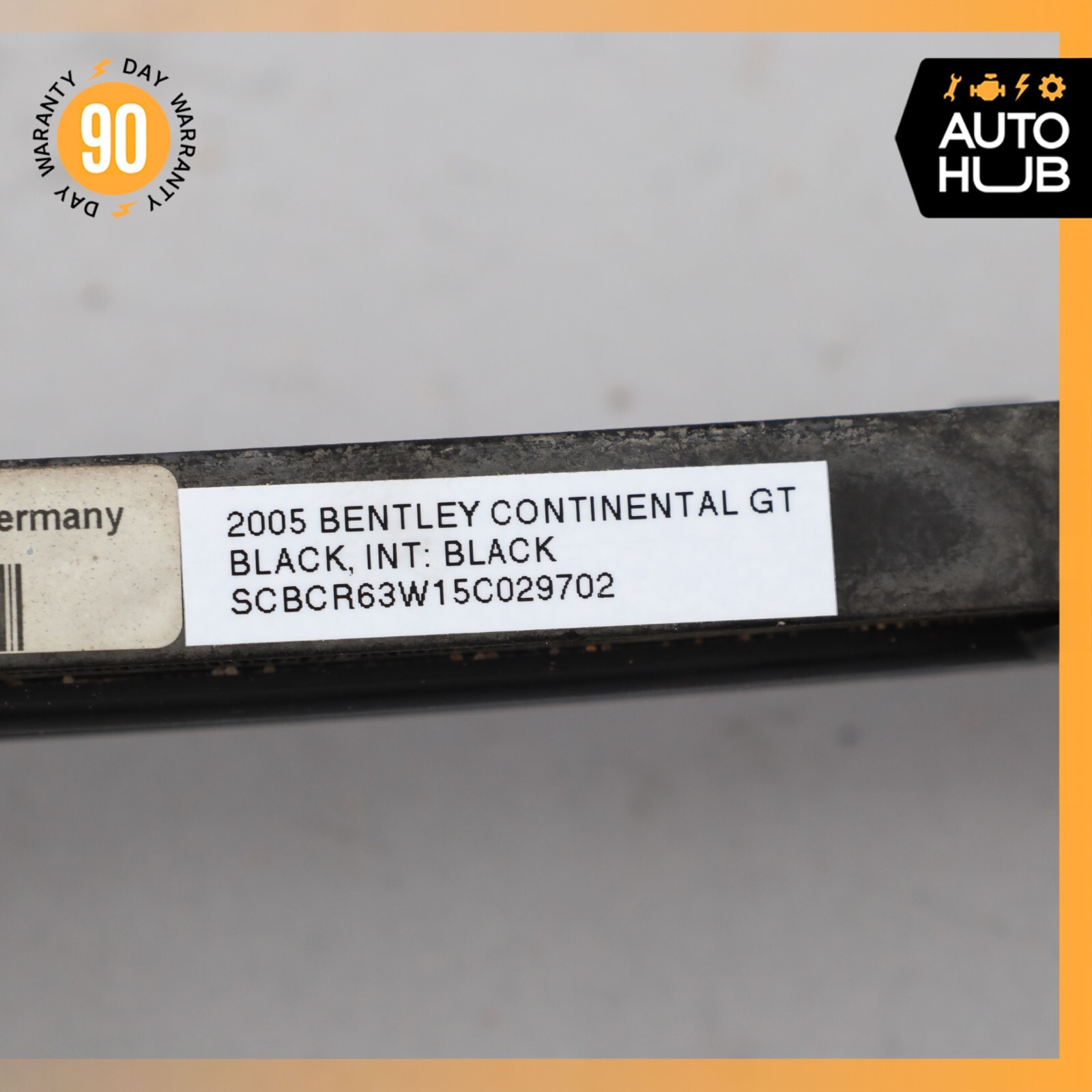 03-08 Bentley Continental GT GTC Power Steering Cooler Radiator OEM