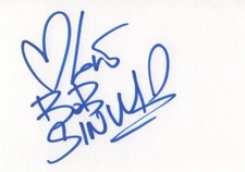 Bob Sinclair DJ Autogramm signed 10x15 cm Karteikarte 