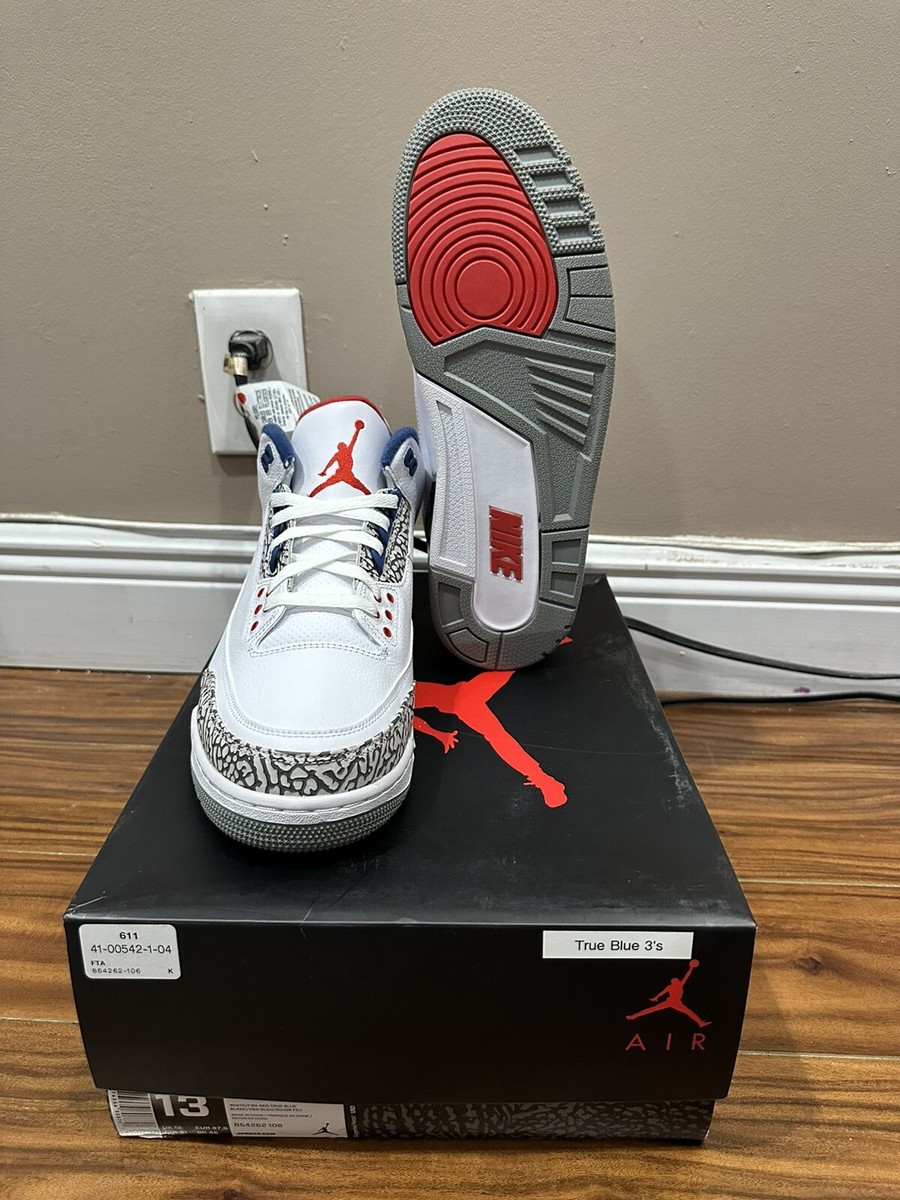 Size 13 Jordan Retro OG Mid True Blue