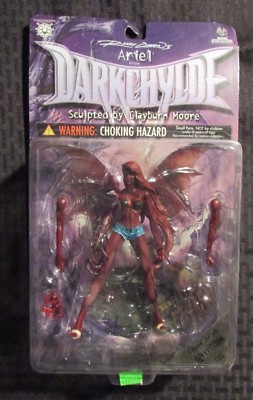 1999 DARKCHYLDE 6'' Chase Ariel MOC C-6.5 Moore Action Collectibles Randy Queen