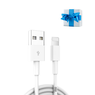 Ladekabel für original iPhone 5 6 7 8 Plus X Xr Xs 11 12 13 14 Pro Plus Max Mini