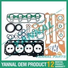 FOR YANMAR ENGINE PARTS 4JH3E FULL GASKET SET WITH CYLINDER HEAD GASKET