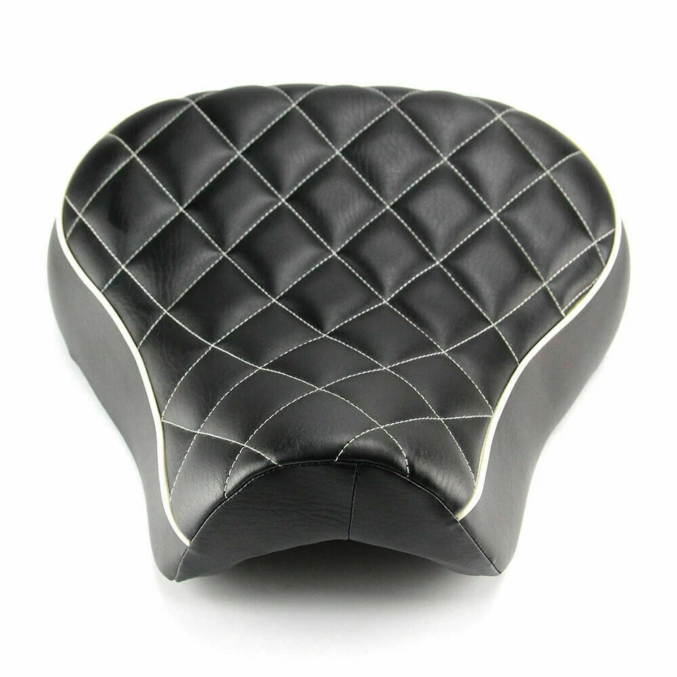 Diamond Driver Rider Solo Seat Fit For Harley Sportster 1200 883 48 72 1983-2003 Foto 3 de 4