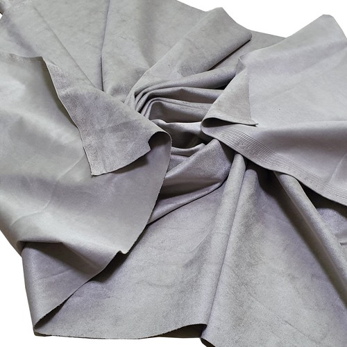 HEAVY JACKET GRADE FAUX SUEDE LEATHER LIKE FABRIC CLOTH CAR UPHOLSTERY SOFA 60"W - Picture 458 of 552