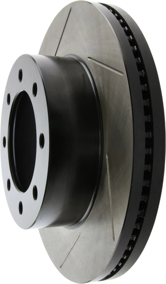 Rotor de freno delantero StopTech Sport ranurado de 1 pieza para Ford F-250 Super Duty 12-19 Foto 3 de 4