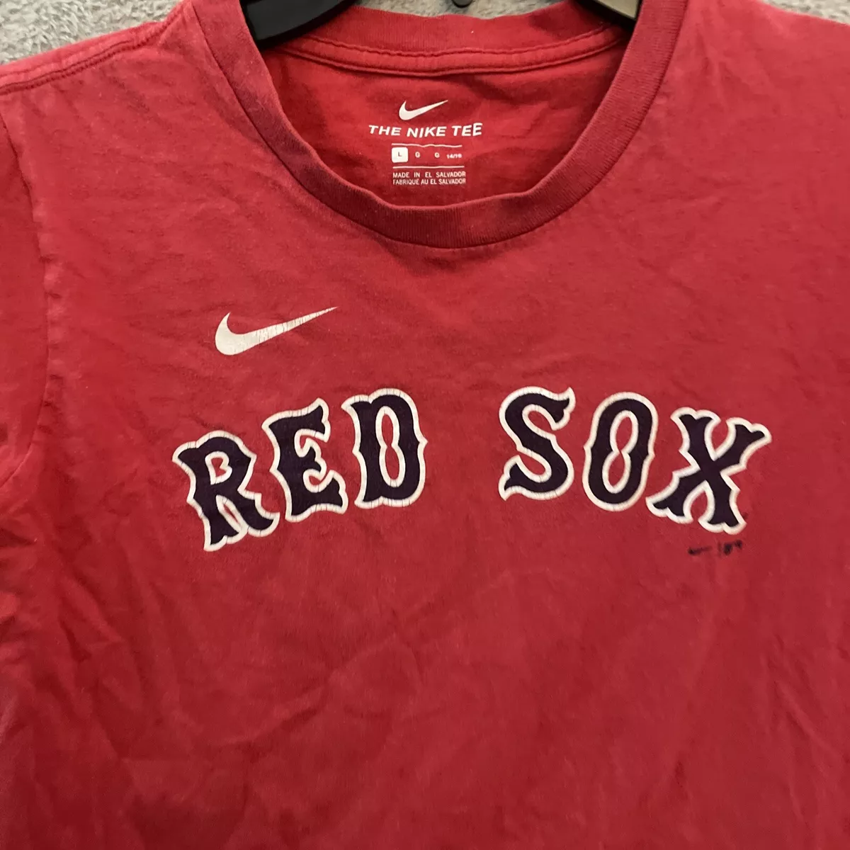 red sox shirt nike