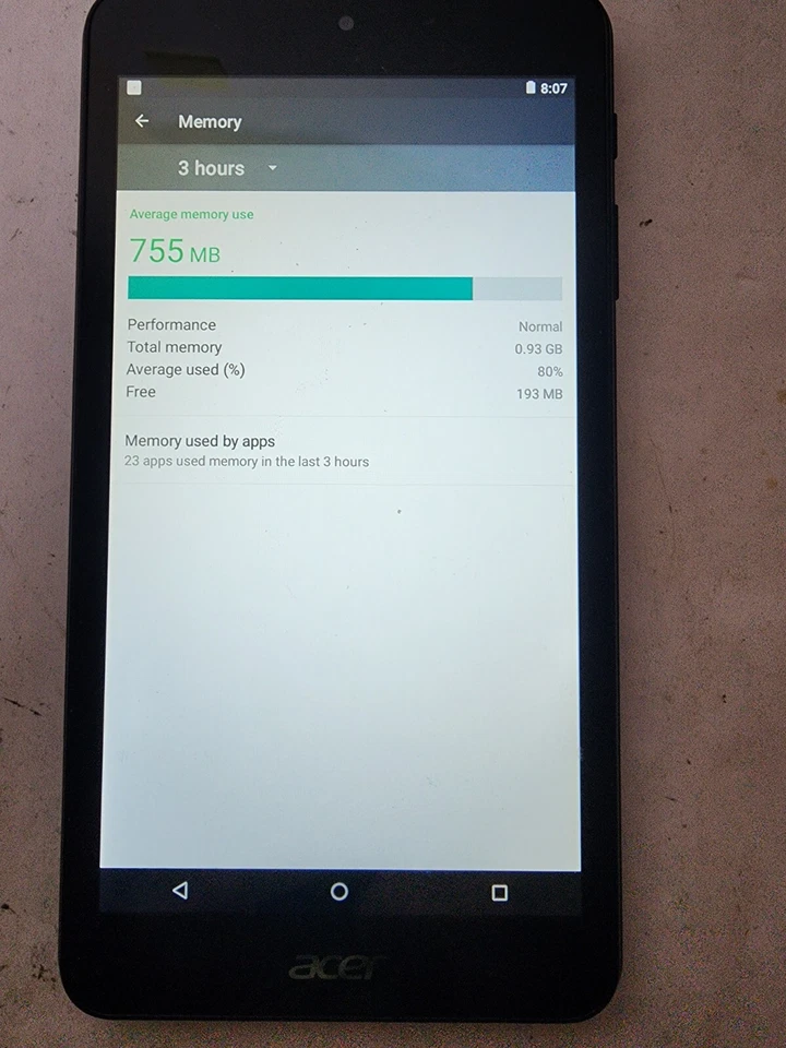 Acer Iconia One 7 B1-790 16GB Wi-Fi Model - A6004 - Image 4 of 4