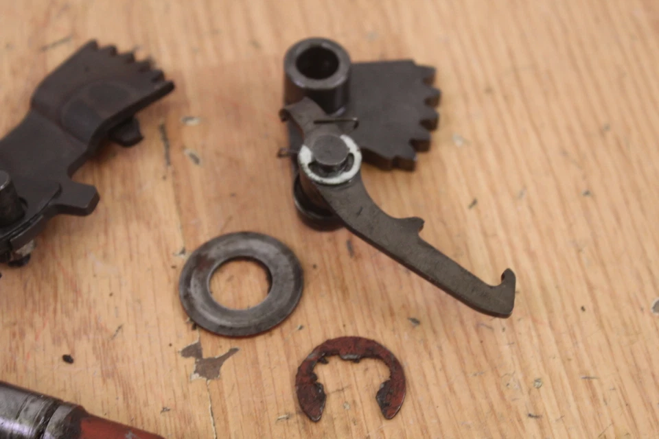 Yamaha MX360 1974 eje de cambio Foto 3 de 4