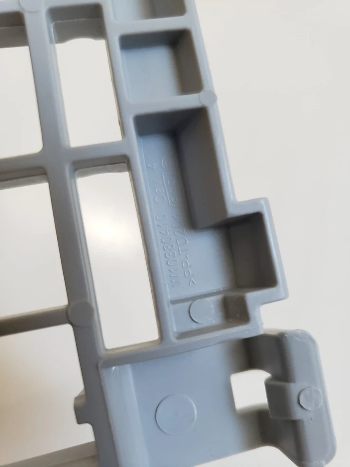 Whirlpool (комплект из 3) CAV посудомоечная машина верхняя стойка чашка полка W10380410, W11390112 - Изображение 3 из 4