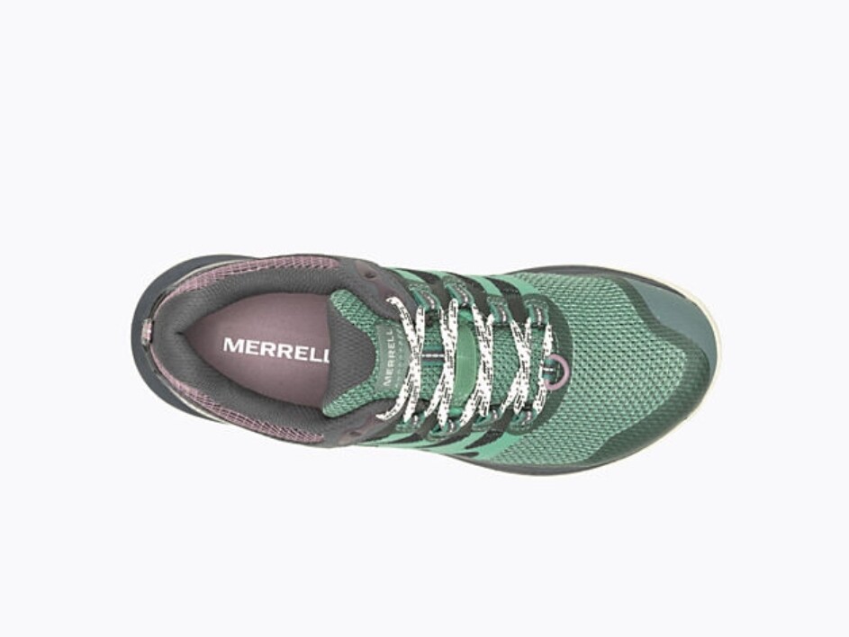 MERRELL Antora 3 GTX verde pino scarpe da ginnastica da passeggio donna Gore Tex RIDOTTE